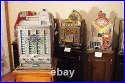 Antique Jennings 5 Cent Quality Mint slot machine 4 column 1930