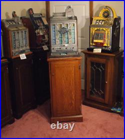 Antique Jennings 5 Cent Quality Mint slot machine 4 column 1930