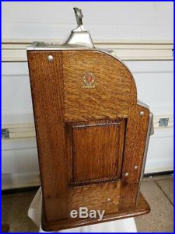 Antique Jennings Gold Award Slot Machine Vintage Penny One Cent Free Shipping