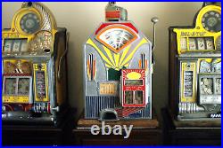 Antique Jennings Little Duke Slot Machine 1 cent #71 16788 Triple Jackpot