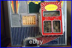 Antique Jennings Little Duke Slot Machine 1 cent #71 16788 Triple Jackpot