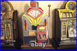 Antique Jennings Little Duke Slot Machine 1 cent #71 16788 Triple Jackpot