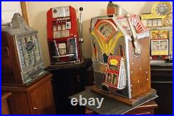 Antique Jennings Little Duke Slot Machine 1 cent #71 16788 Triple Jackpot