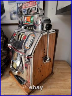 Antique Jennings Nevada Club Tic Tac Toe slot machines