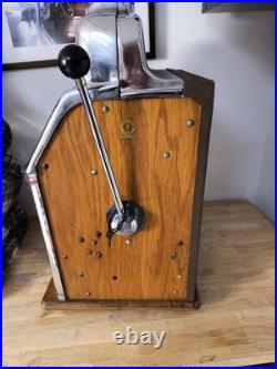 Antique Jennings Nevada Club Tic Tac Toe slot machines