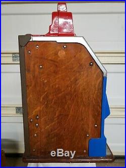Antique Jennings Sky Chief Jackpot Slot Machine Vintage Nickle Free Shipping