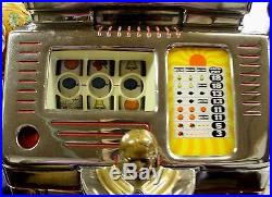 Antique Jennings Sun Chief 25 cent Slot Machine