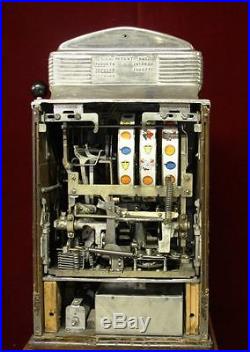 Antique Jennings Sun Chief Slot Machine 25 cent