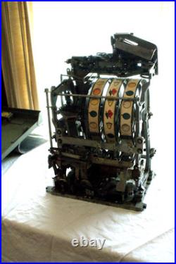 Antique Jennings Sun Chief Solid Front 50 Cent Slot Machine