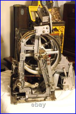 Antique Jennings Sun Chief Solid Front 50 Cent Slot Machine