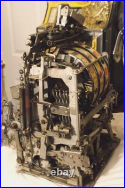 Antique Jennings Sun Chief Solid Front 50 Cent Slot Machine