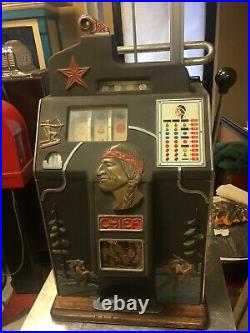 Antique Jennings slot machine