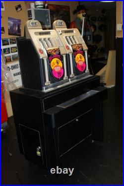 Antique MILLS DOUBLE Golden Gate 10 cent Slot Machines RARE