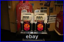 Antique MILLS DOUBLE Golden Gate 10 cent Slot Machines RARE