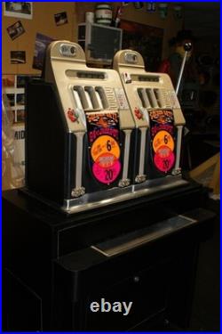 Antique MILLS DOUBLE Golden Gate 10 cent Slot Machines RARE