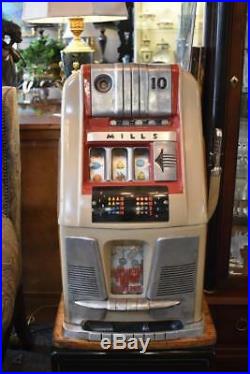 Antique Mills 10 Cent Slot Machine Circa 1950's