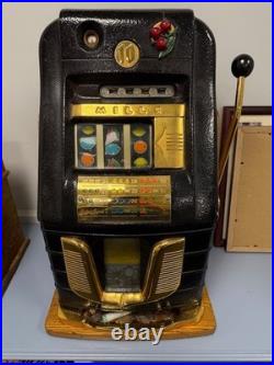 Antique Mills 10 cent Slot Machine with bonus payout