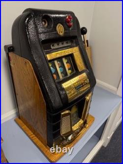 Antique Mills 10 cent Slot Machine with bonus payout