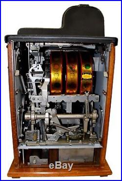 Antique Mills 1948 25cent Golden Nugget Bell Slot Machine