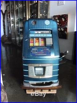 Antique Mills 25 Cent Slot Machine Sold As Is