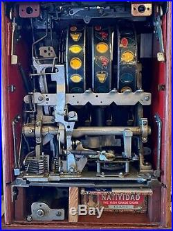 Antique Mills 25 Cent Special Award 777 1940s Slot Machine Rare