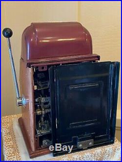 Antique Mills 25 Cent Special Award 777 1940s Slot Machine Rare