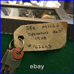 Antique Mills 25 cent Operators Bell Art Deco Gooseneck Slot Machine, c. 1928