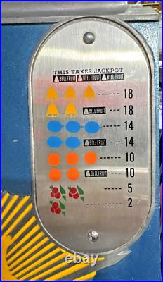 Antique Mills 5 Cent Bursting Cherry Slot Machine
