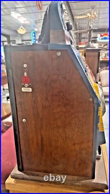 Antique Mills 5 Cent Bursting Cherry Slot Machine