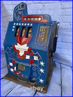 Antique Mills 5 Cent Castle Front Slot Machine