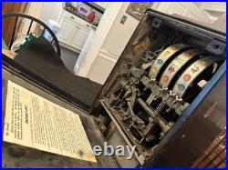 Antique Mills 5 Cent Slot Machine Cherries Not Working but Close