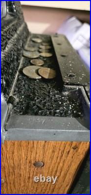 Antique Mills 5c Jackpot Slot Machine Restored Condition
