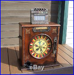Antique Mills Brownie 5 cent nickel slot machine 1903
