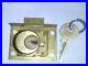 Antique Mills, Caille, Watling Slot Machine Lock & key ORIGINAL BRASS YALE #JD