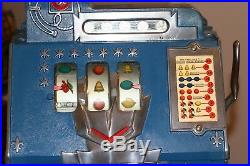 Antique Mills Castle Front 5 Cent Slot Machine