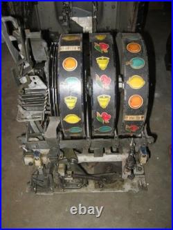 Antique Mills Diamond 5 Cent Slot Machine, For Restoration, UPS/Fed Ex Shippable