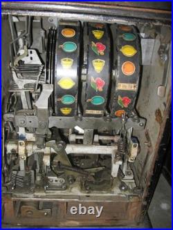 Antique Mills Diamond 5 Cent Slot Machine, For Restoration, UPS/Fed Ex Shippable