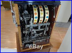 Antique Mills Extraordinary 5 Cent 1930's Slot Machine