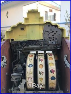 Antique Mills Extraordinary 5 Cent Slot Machine