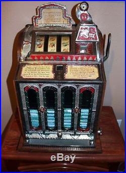 Antique Mills FOK 4 Column Front Vendor Slot Machine withFuture Pay