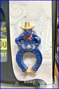 Antique Mills High Top 25 Cent Cowboy Slot Machine