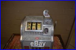 Antique Mills Liberty Bell 25 Cent Slot Machine