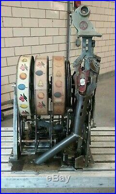 Antique Mills Liberty Bell Gooseneck 5 Cent Slot Machine