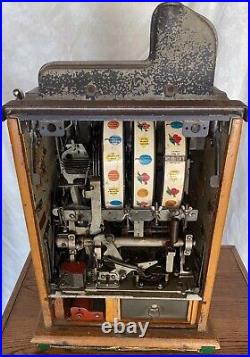 Antique Mills Nickel Slot Machine Castle Front