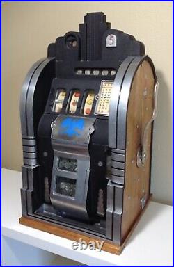 Antique Mills Novelty Co Extraordinary 1930's SLOT MACHINE Art Deco Chicago rare