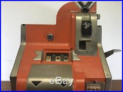 Antique Mills Novelty Co Nickel Slot Machine QT Chevron 5¢ WORKING