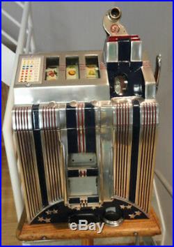 Antique Mills Skyscraper 5 Cent Slot Machine
