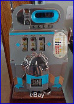 Antique Mills Slot Machine Bonus Horse