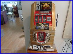 Antique Mills Slot Machine Golden Nugget 5 Cent