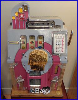 Antique Mills Slot Machine Roman Head